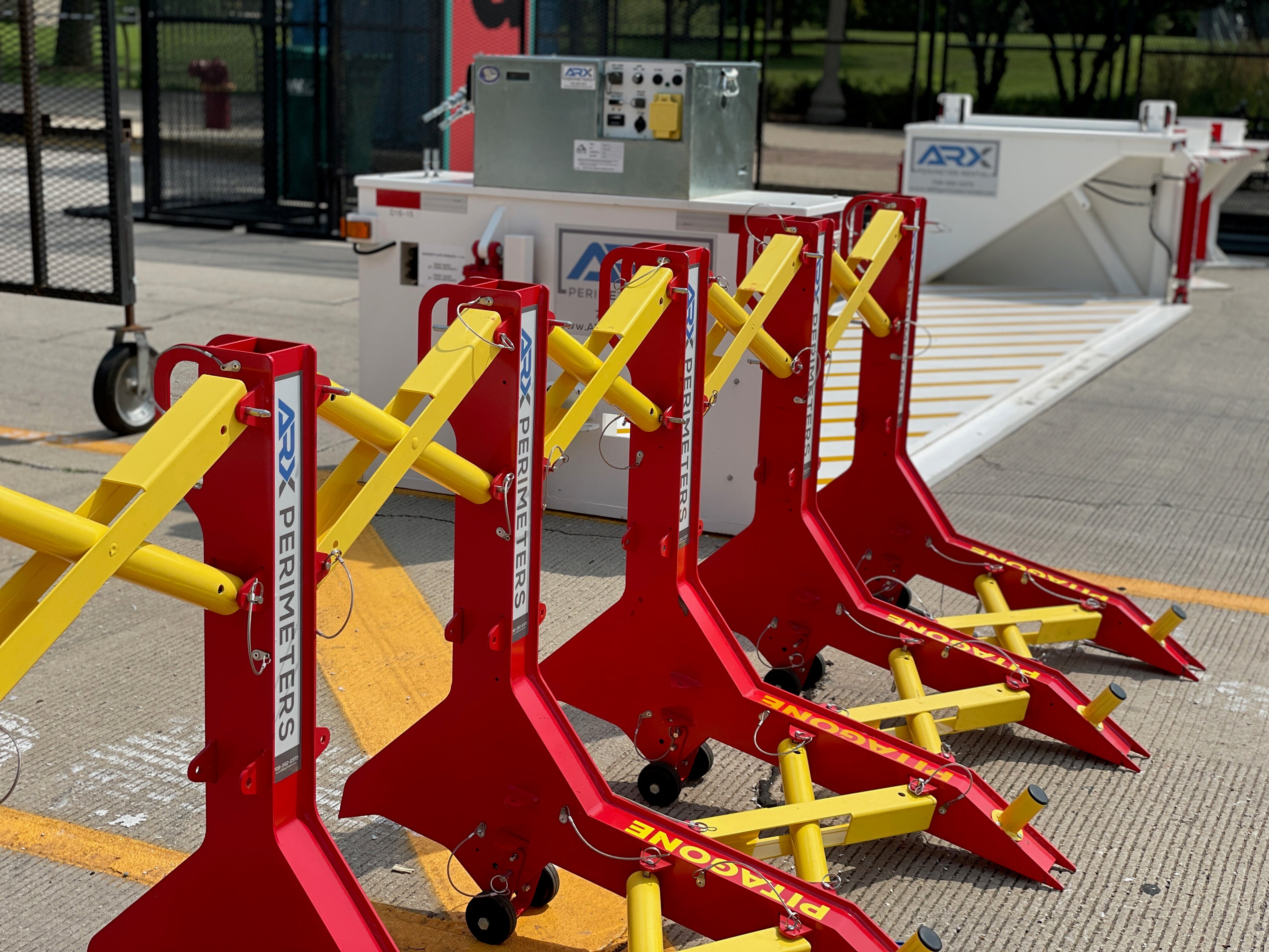 Pitagone Mobile Vehicle Barriers