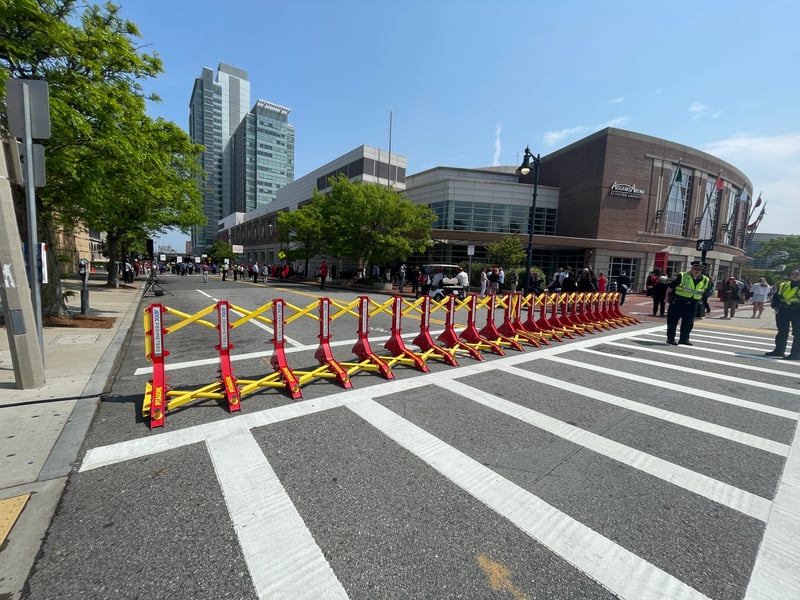 Mobile Vehicle Barriers - Pitagone F18